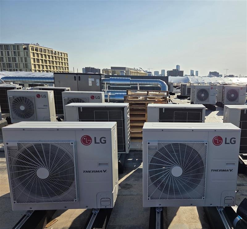 سوق مضخات التدفئة ومشروعات إل جي في هولندا