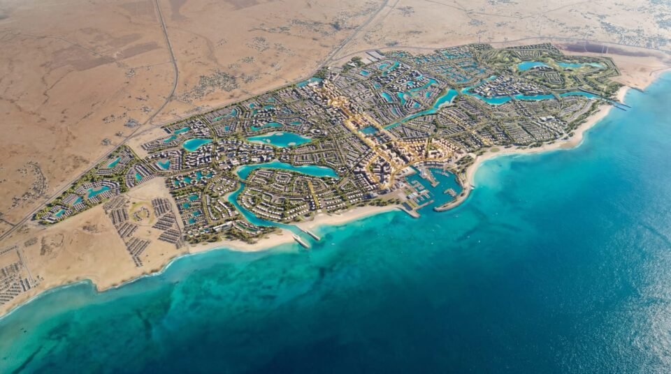 Alam Al Roum North Coast master plan by Qatari Diar Egypt and SOM