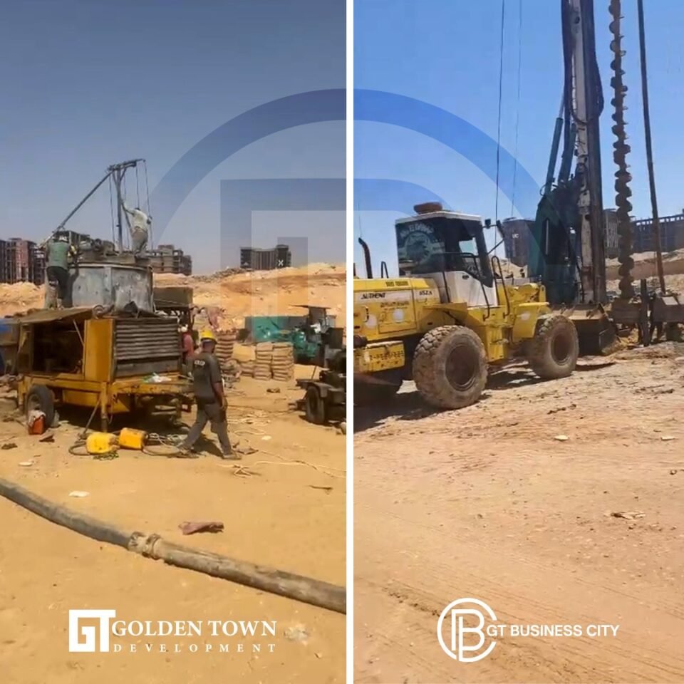 جولدن تاون للتطوير العقاري تبدأ أعمال الإنشاءات بمشروع GT Business City في الداون تاون بالعاصمة الإدارية الجديدة