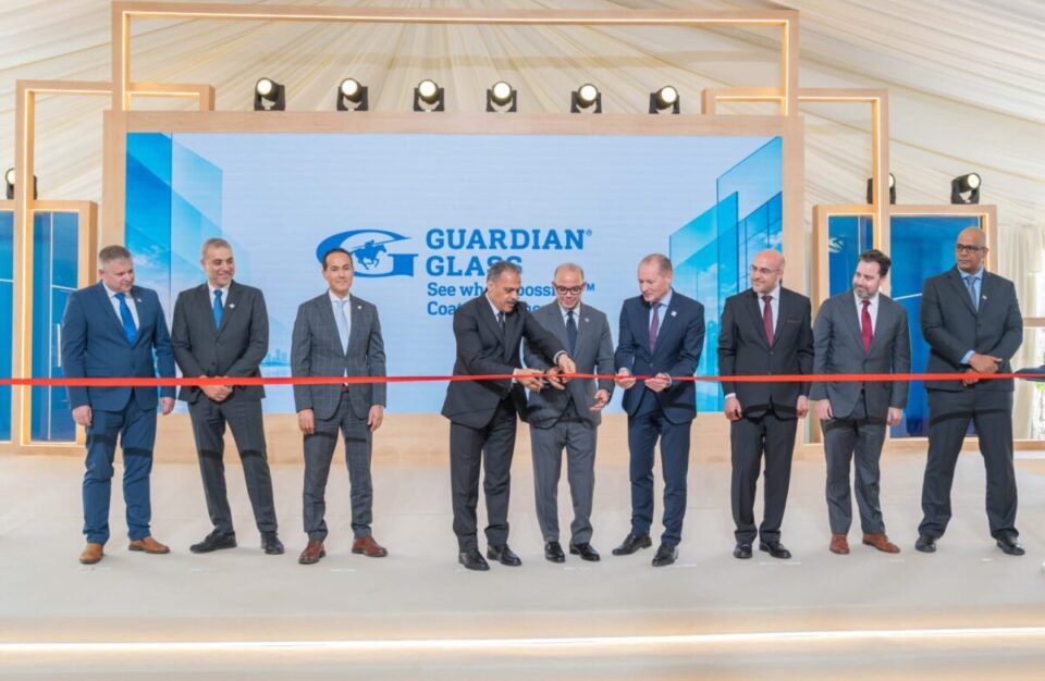 Guardian Glass coating line inauguration in Egypt