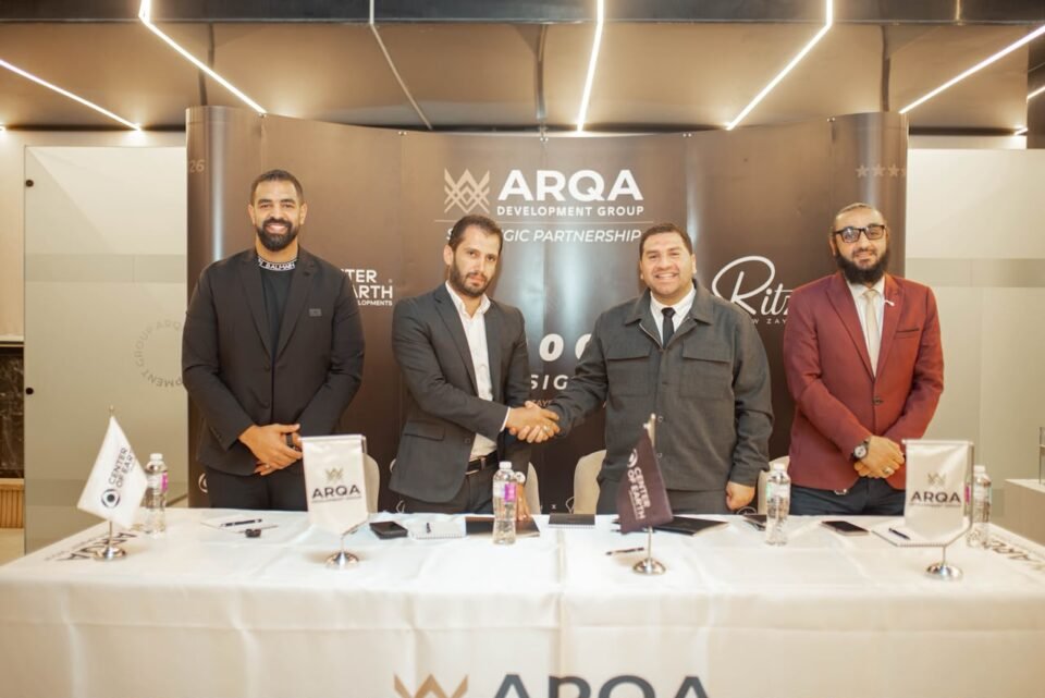 Center of Earth agreement for residential units at ARQA's Ritz development in Sheikh Zayed
